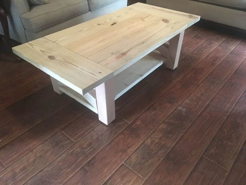 Rustic Coffee Table for Farmhouse Style by Kiger Custom Creations - Photo 2