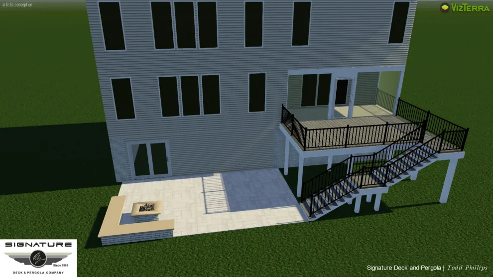 Three-Dimensional Design by Signature Deck & Pergola Co. - Photo 2