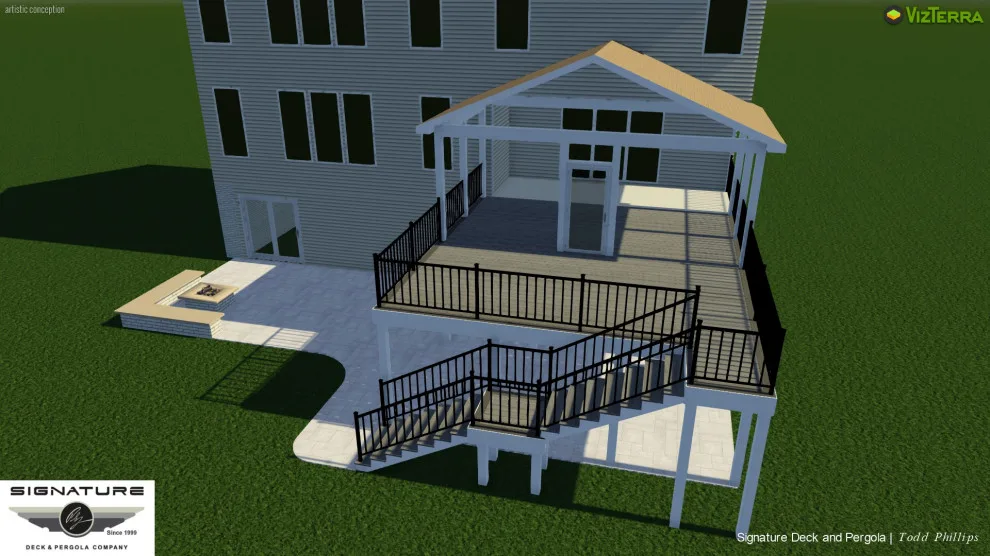 Three-Dimensional Design by Signature Deck & Pergola Co. - Photo 7