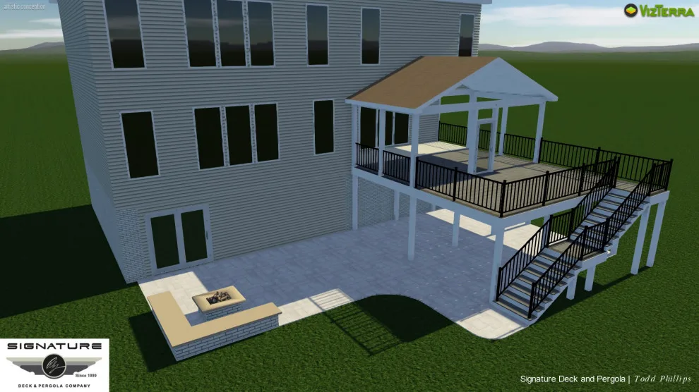 Three-Dimensional Design by Signature Deck & Pergola Co. - Photo 3
