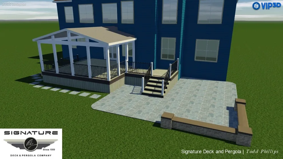 Three-Dimensional Design by Signature Deck & Pergola Co. - Photo 9