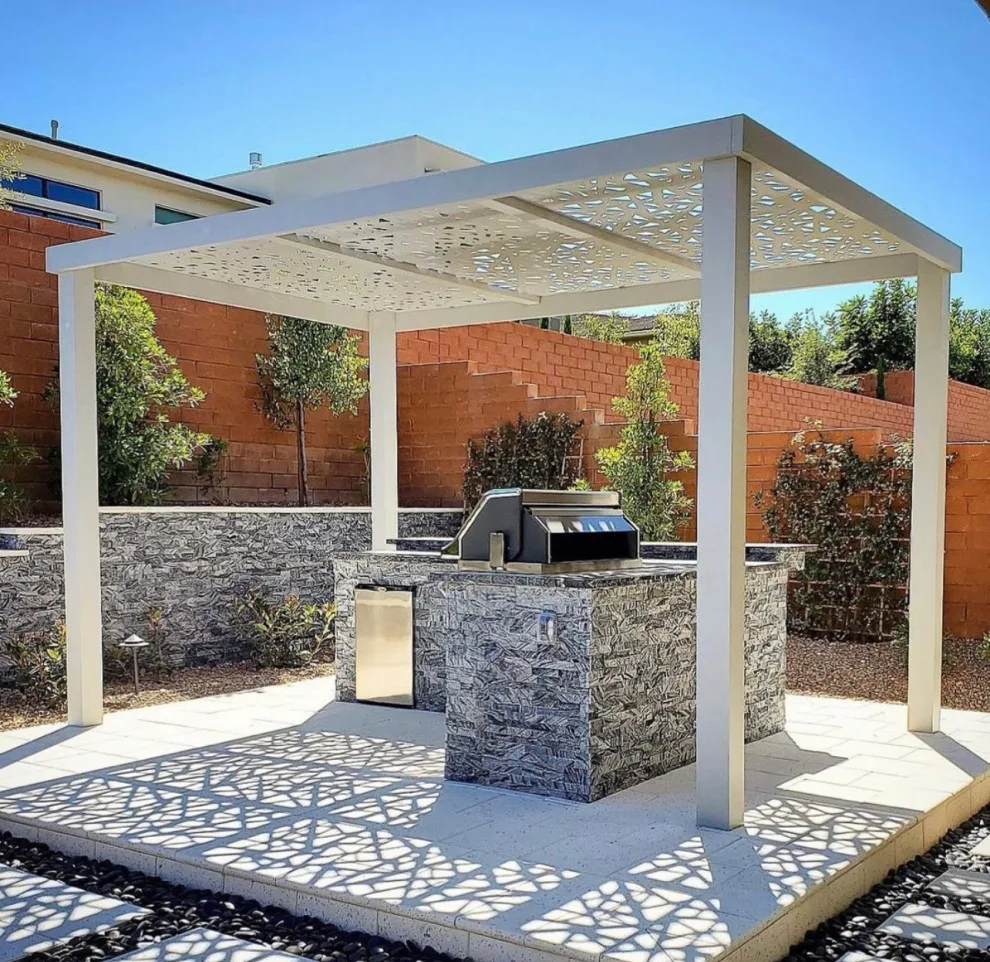 Contemporary 4K Pergolas by Ocean Pacific Patios - Photo 11