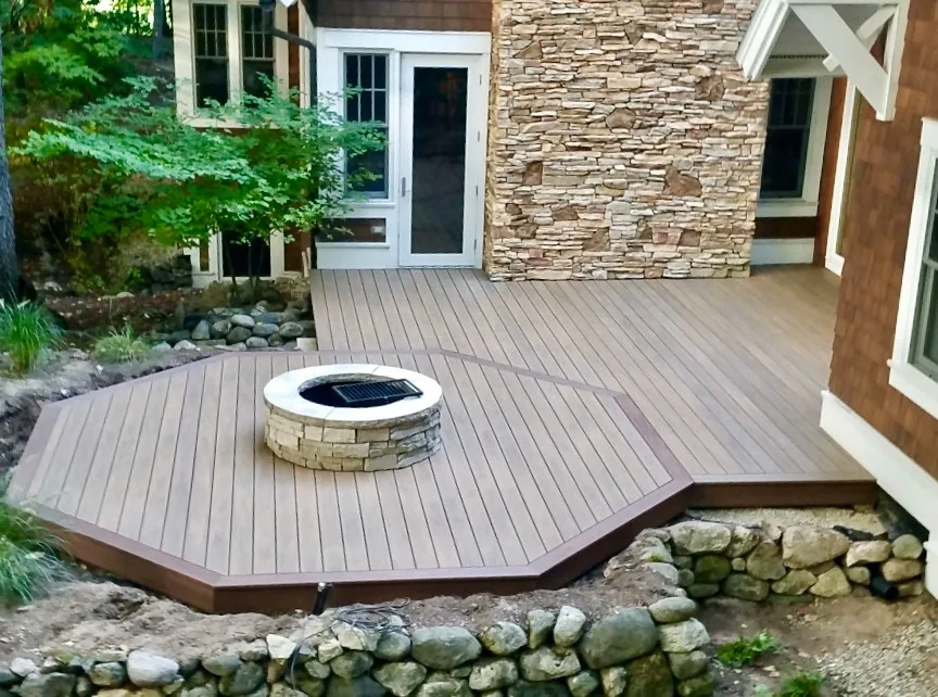 Deck with Fire Pit by Renew It Decks - Photo 4