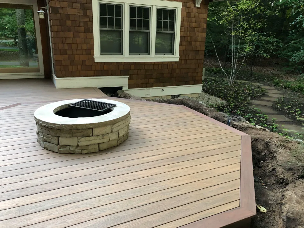 Deck with Fire Pit by Renew It Decks - Photo 5