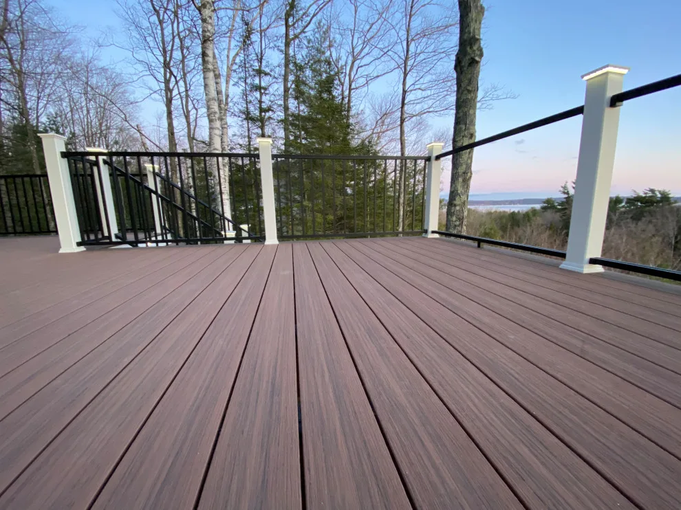 Beautiful Trex Signature Railing and Lighting Decorators Deck by Renew It Decks - Photo 7