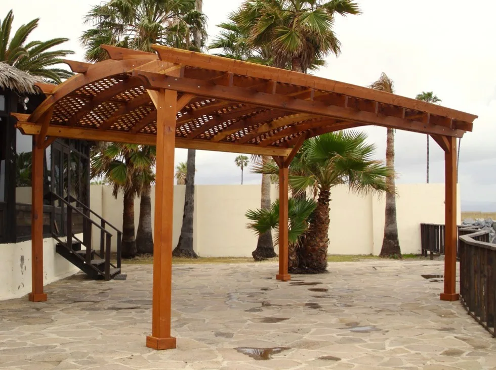 Curved Pergolas by Forever Redwood - Photo 26