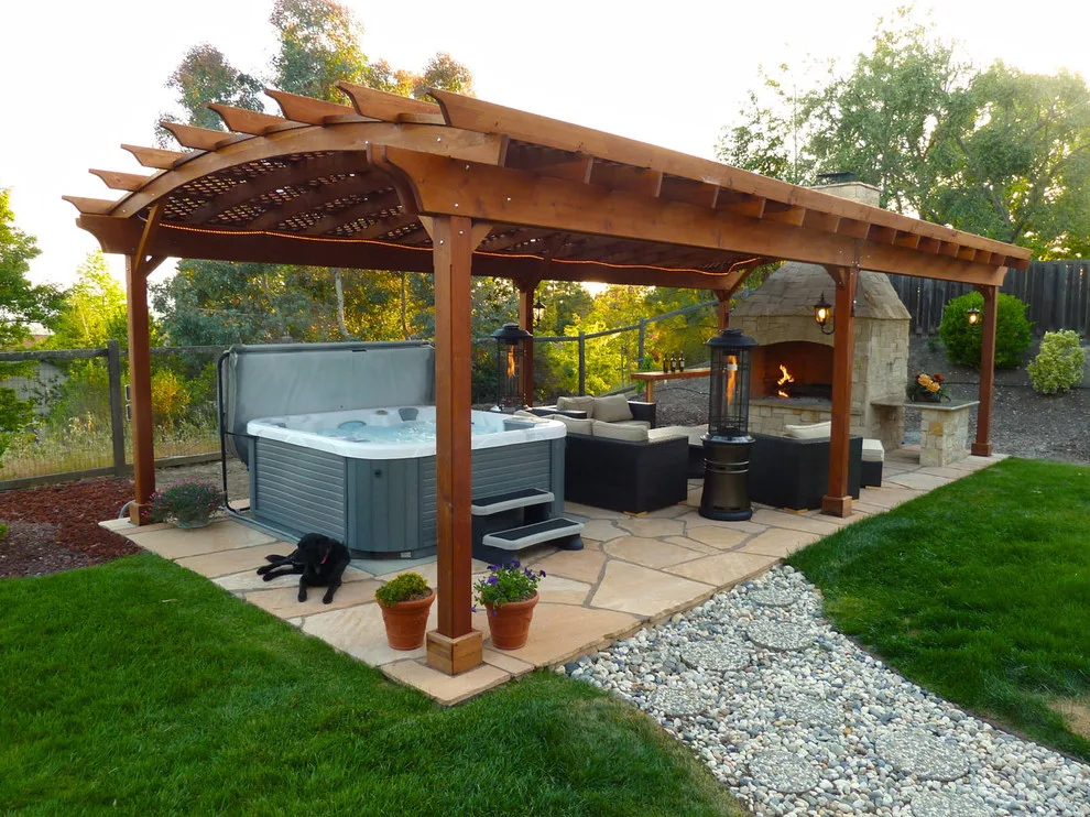 Curved Pergolas by Forever Redwood - Photo 18
