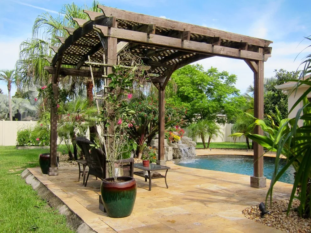 Curved Pergolas by Forever Redwood - Photo 28