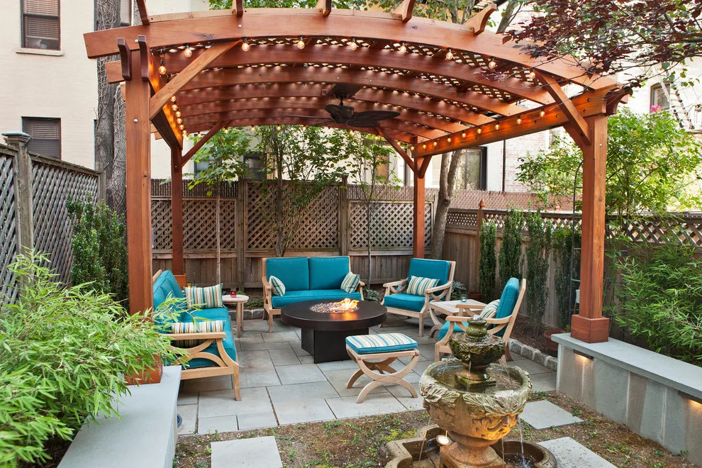 Curved Pergolas by Forever Redwood - Photo 19