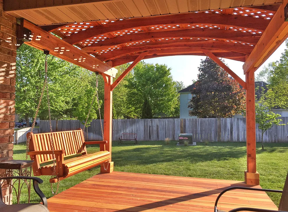 Curved Pergolas by Forever Redwood - Photo 27