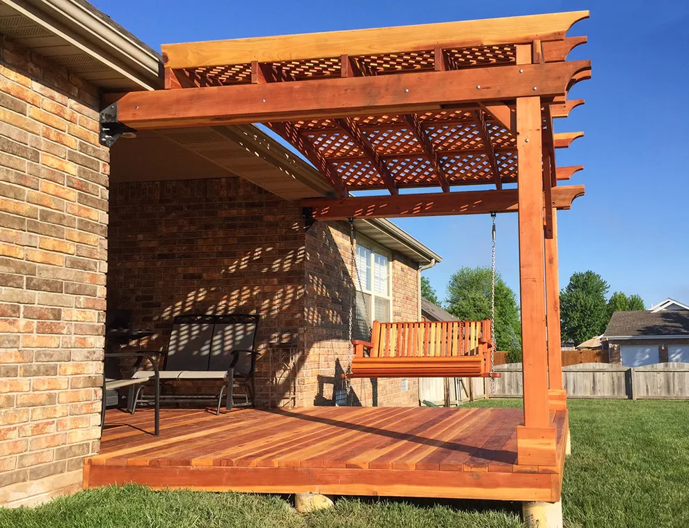 Curved Pergolas by Forever Redwood - Photo 13