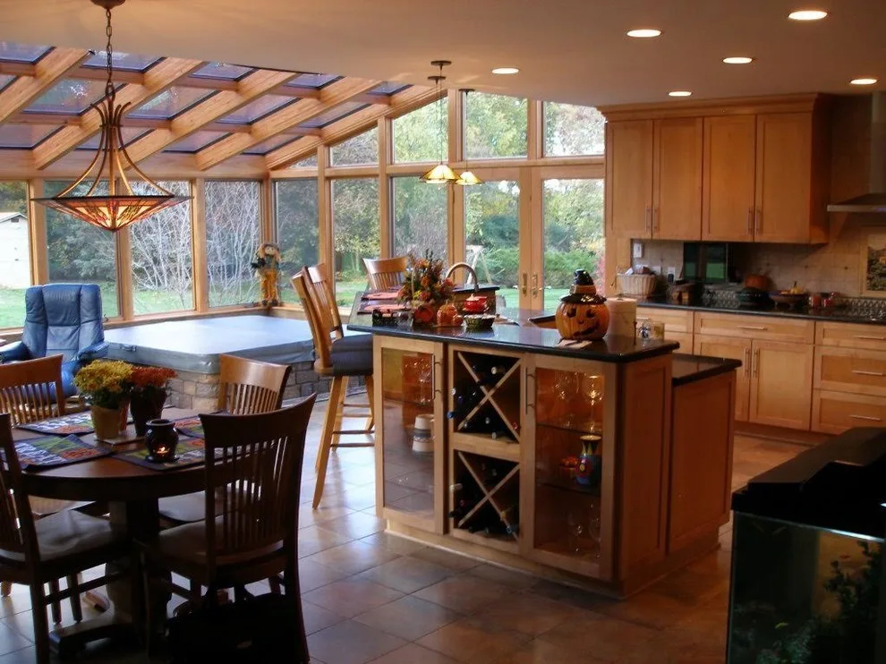 Sunrooms: Transformation Showcase by Four Seasons Sunrooms Kitchen And Bath - Photo 3