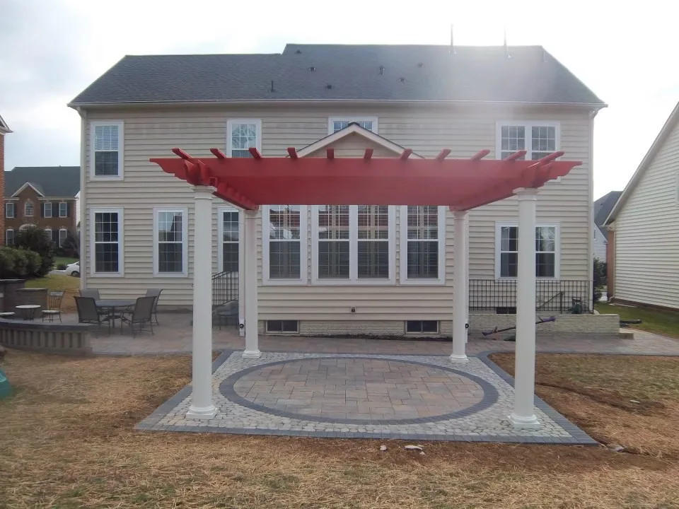 Belgrave Outdoor Space, Canopy & Barriers by Metro Landscape & Construction, Inc - Photo 5