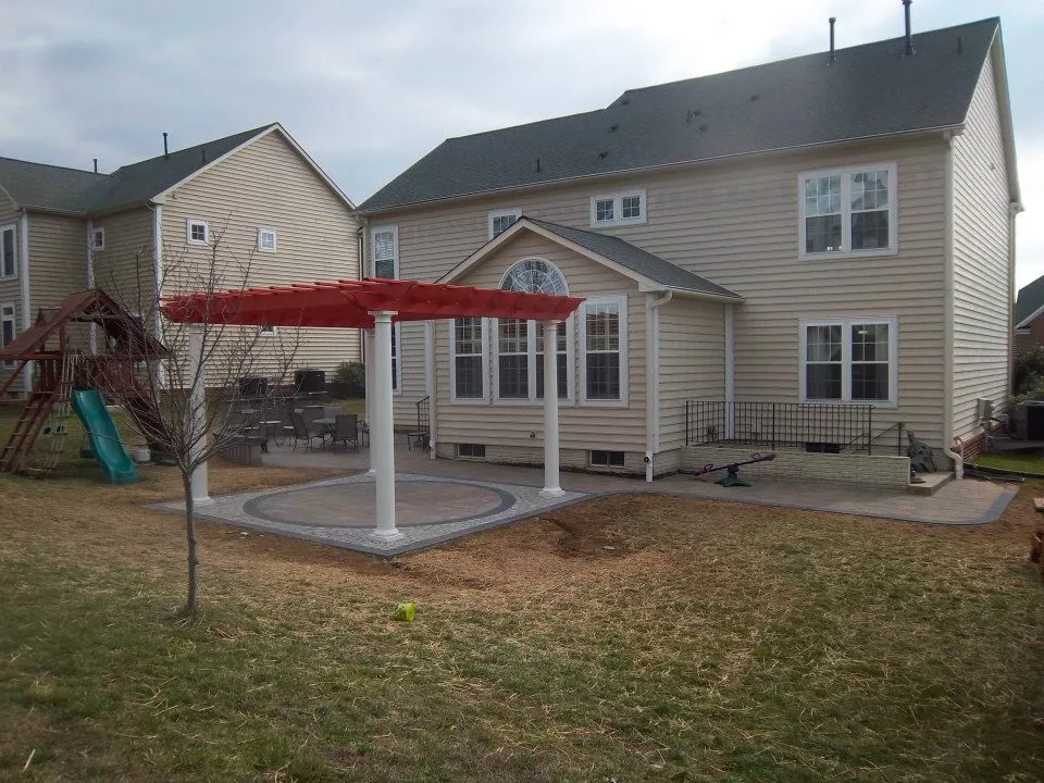 Belgrave Outdoor Space, Canopy & Barriers by Metro Landscape & Construction, Inc - Photo 10