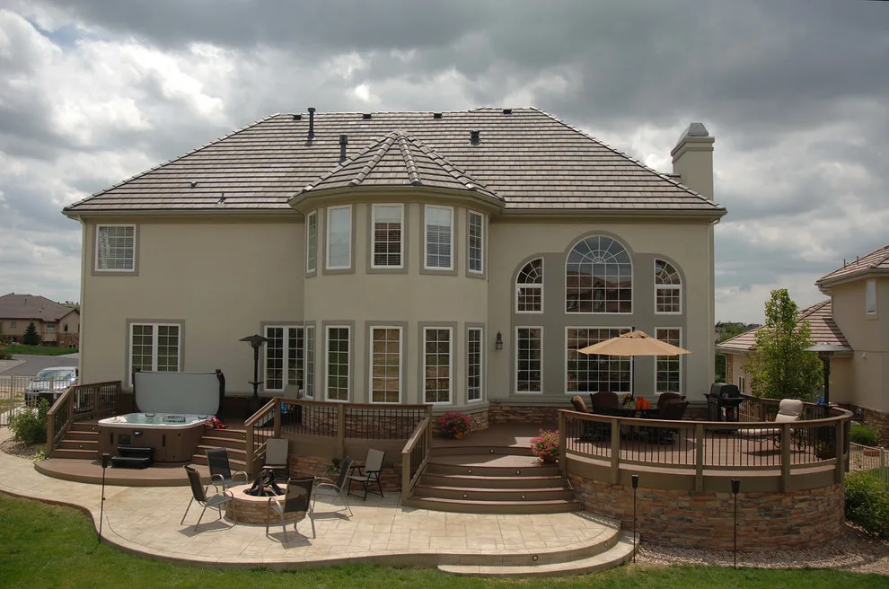 Curved Composite Patio by Rolling Ridge Deck & Outdoor Living Co. - Photo 2