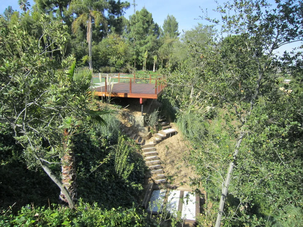 Redwood Deck on the Hillside by Danny Deck Construction, Inc. - Photo 3