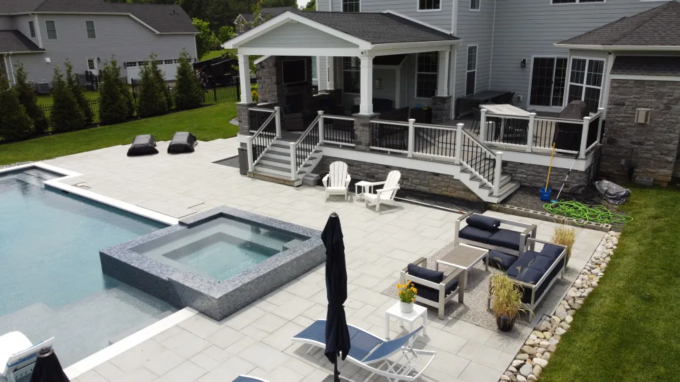 Outdoor Living Space Enhancement by Miles Deck Construction - Photo 12
