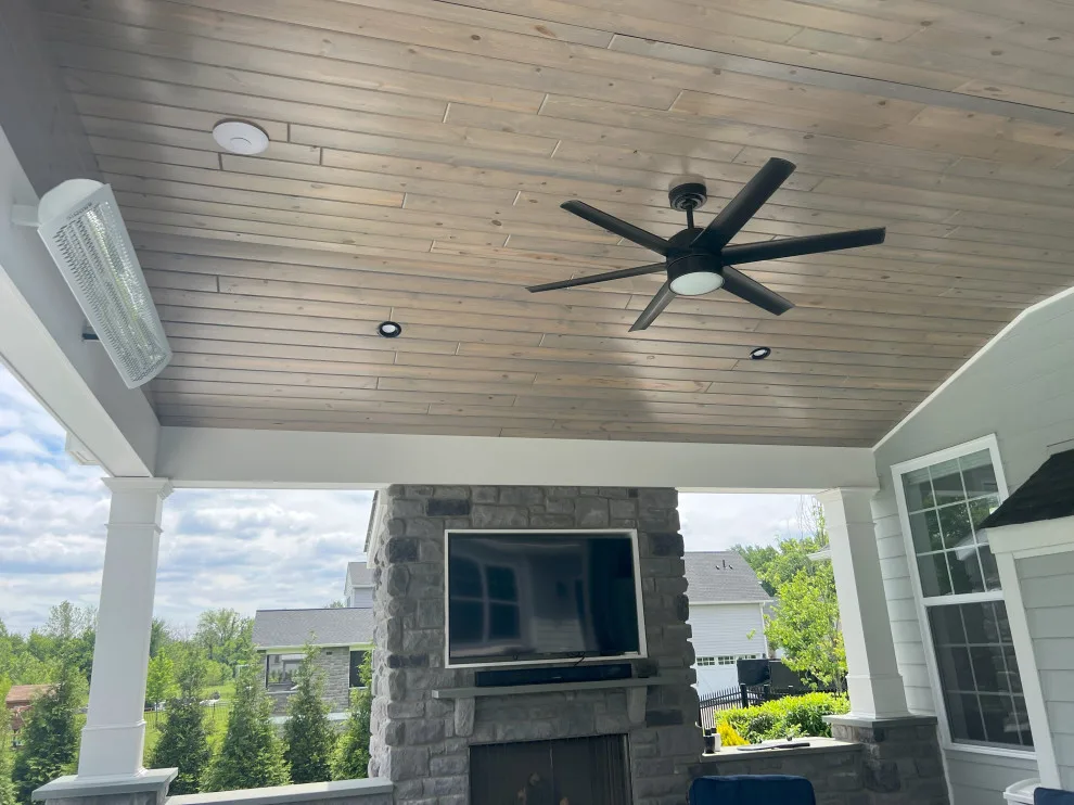 Outdoor Living Space Enhancement by Miles Deck Construction - Photo 11