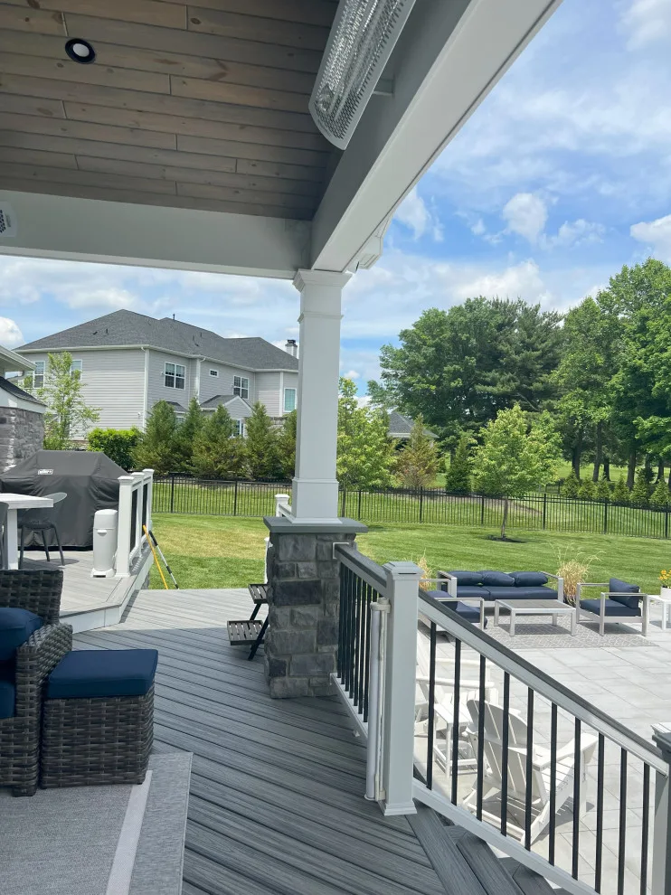 Outdoor Living Space Enhancement by Miles Deck Construction - Photo 14