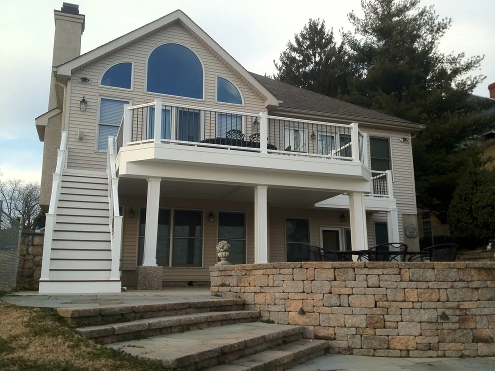 Waterfront Deck with Drainage Solution by Miles Deck Construction - Photo 5