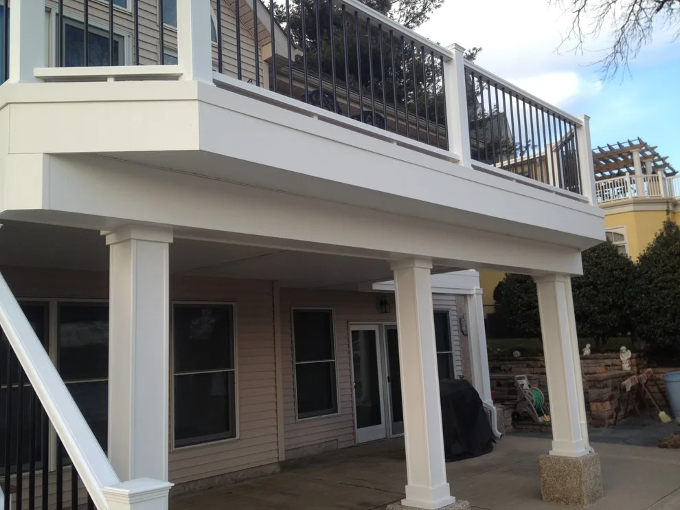 Waterfront Deck with Drainage Solution by Miles Deck Construction - Photo 10