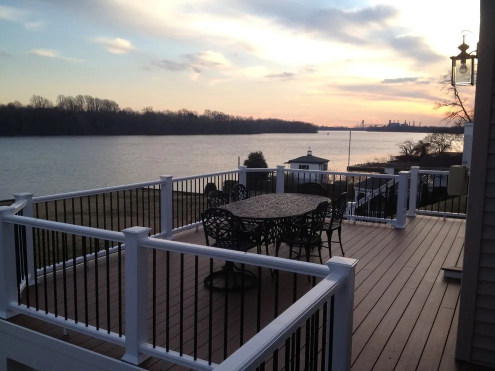 Waterfront Deck with Drainage Solution by Miles Deck Construction - Photo 4