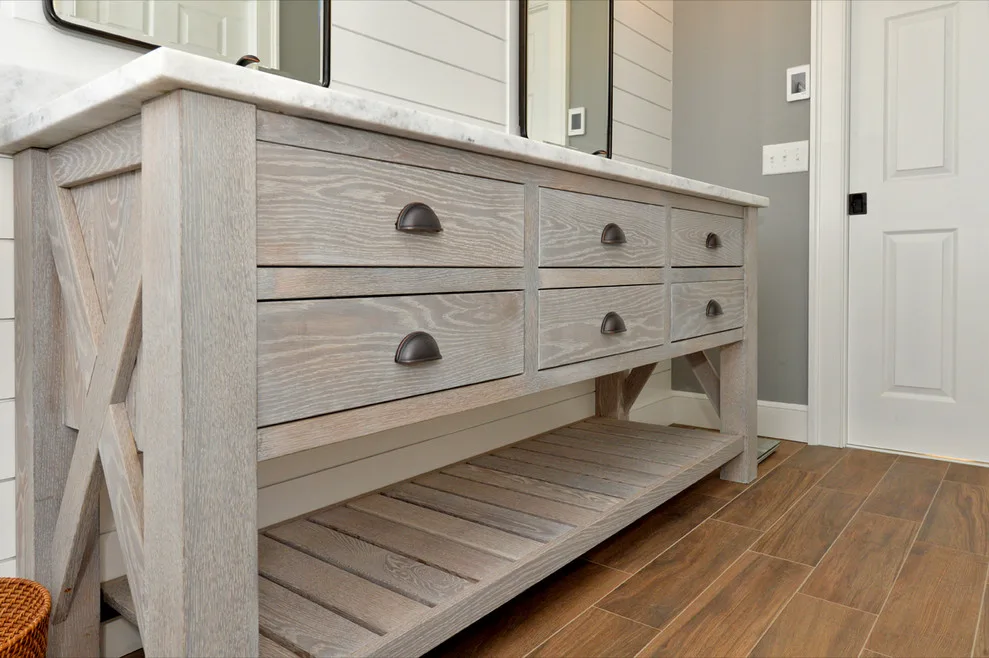 Beautiful Driftwood Bathroom Makeover by Kehoe Kustom, LLC - Photo 2