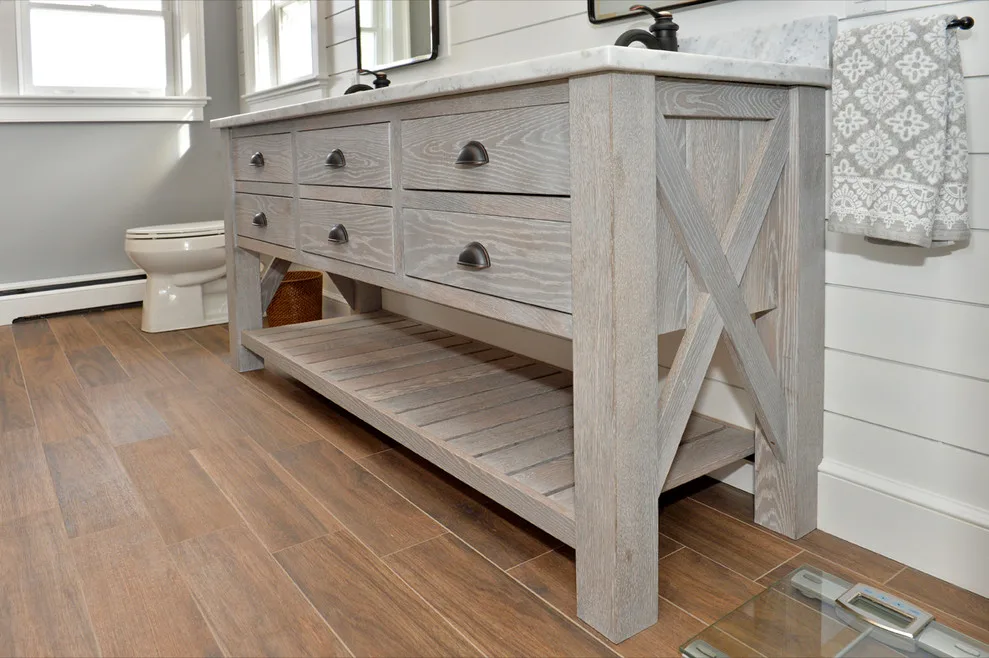 Beautiful Driftwood Bathroom Makeover by Kehoe Kustom, LLC - Photo 34