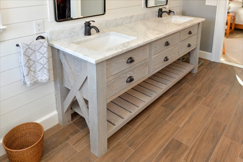 Beautiful Driftwood Bathroom Makeover by Kehoe Kustom, LLC - Photo 7