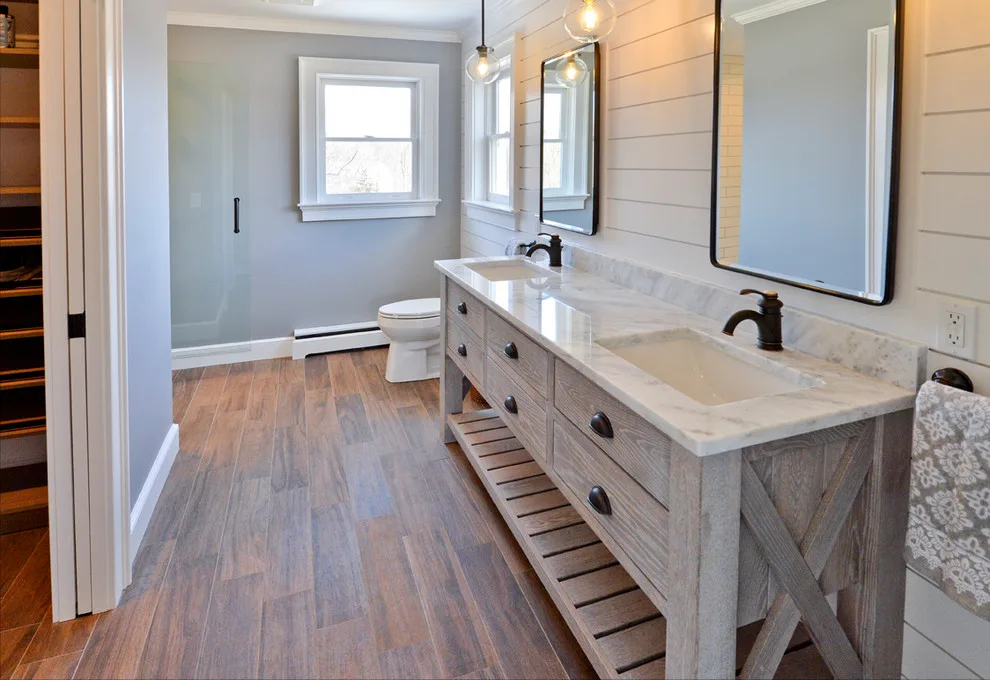 Beautiful Driftwood Bathroom Makeover by Kehoe Kustom, LLC - Photo 27