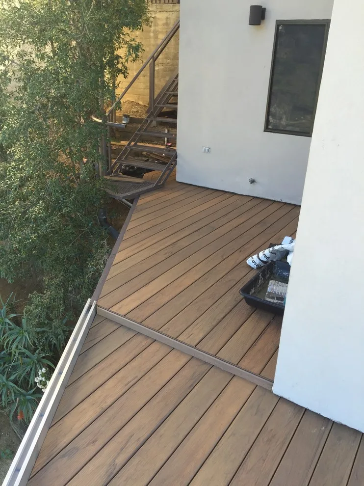 Hollywood Hills Composite Deck and Balcony by Danny Deck Construction, Inc. - Photo 16