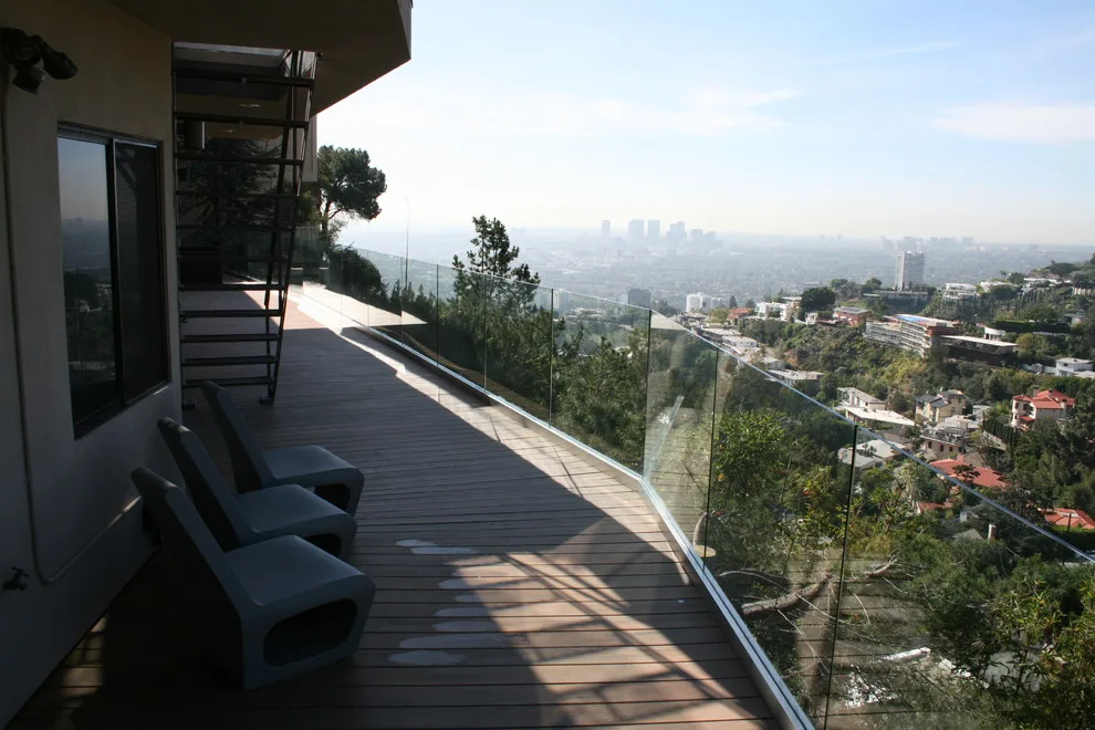 Hollywood Hills Composite Deck and Balcony by Danny Deck Construction, Inc. - Photo 7