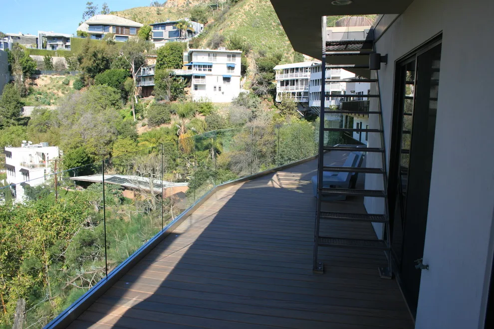 Hollywood Hills Composite Deck and Balcony by Danny Deck Construction, Inc. - Photo 6