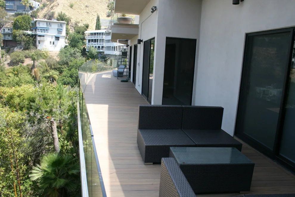 Hollywood Hills Composite Deck and Balcony by Danny Deck Construction, Inc. - Photo 9