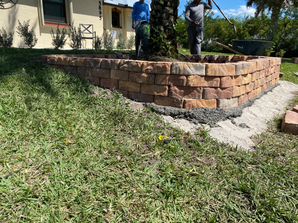 Retaining Walls/Borders by Rooted Landscape Services Of IRC LLC - Photo 12