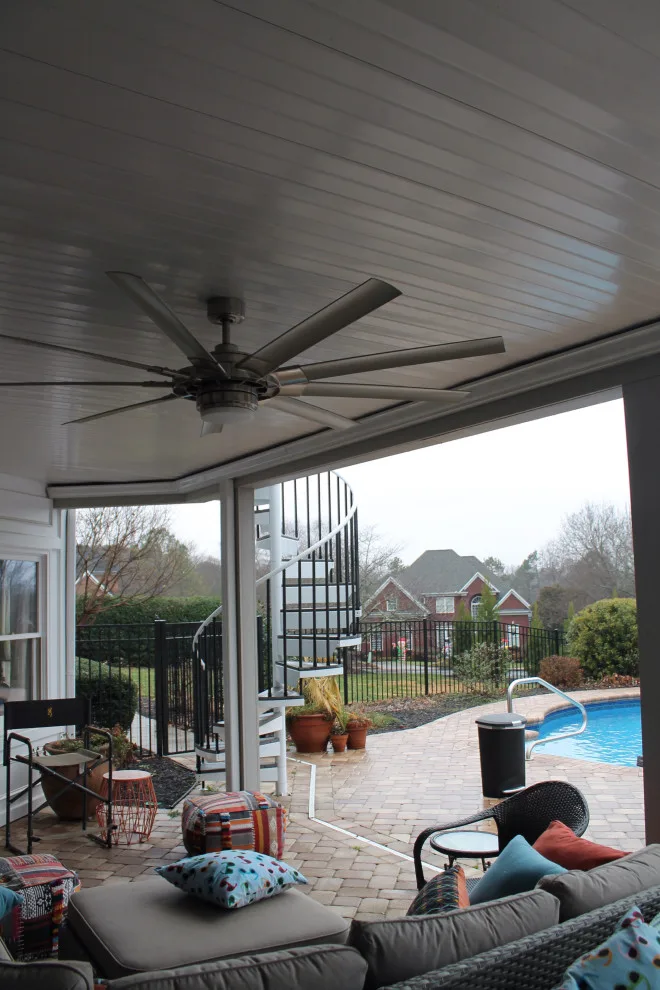 Color Guard's UpSide Deck Ceiling: Water-Resistant and Visually Appealing by Color Guard Railing Systems - Photo 13