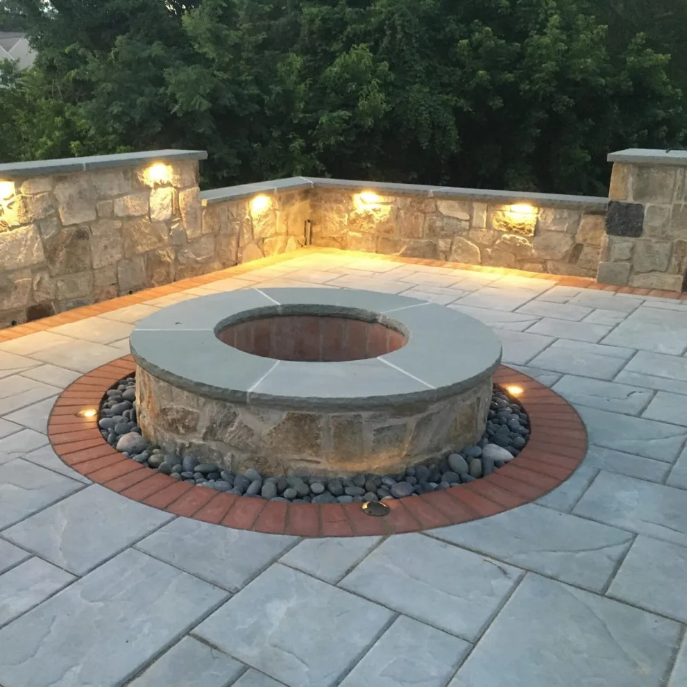 outdoor fireplaces by Brothers Designs LLC - Photo 5