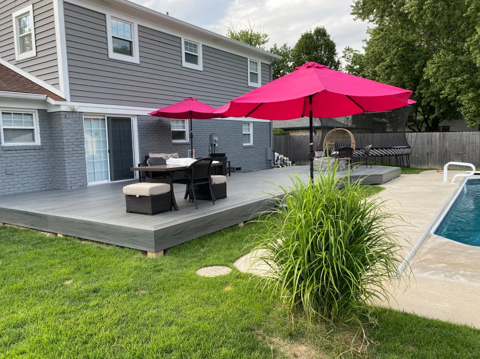 Expansive outdoor living area by DeckThisOut - Photo 2