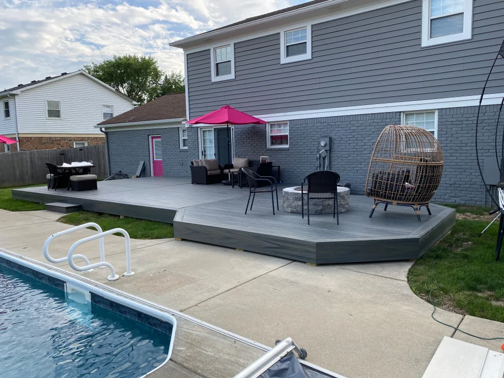 Expansive outdoor living area by DeckThisOut - Photo 3