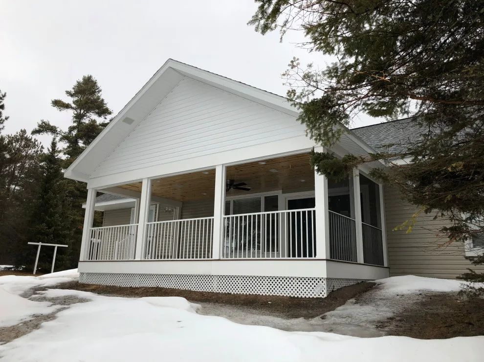 Porch with a Lake View by Renew It Decks - Photo 9