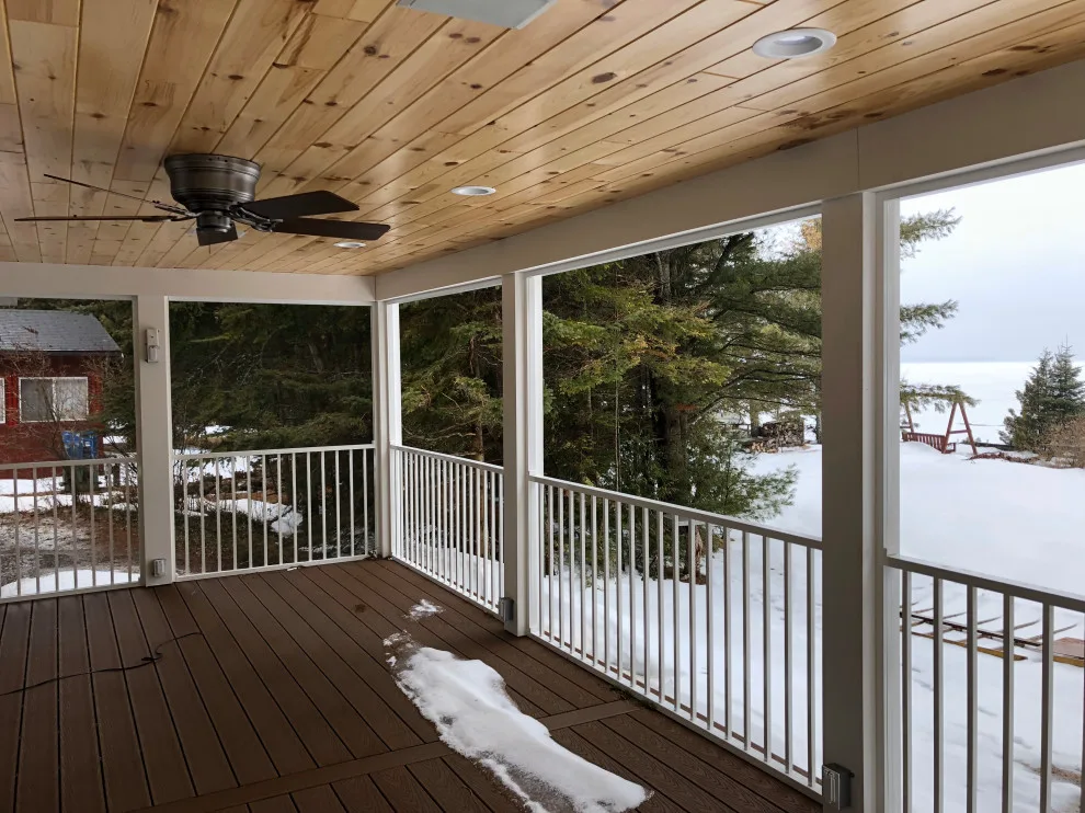 Porch with a Lake View by Renew It Decks - Photo 3