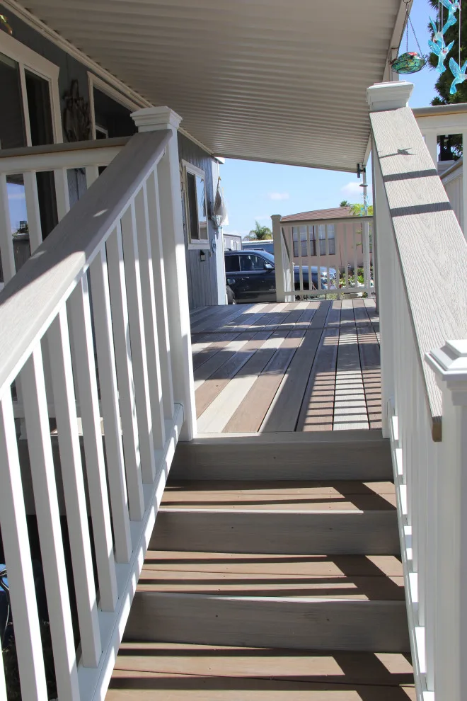 Dual-color composite decking by Arroyo Grande Deck And Fence - Photo 10