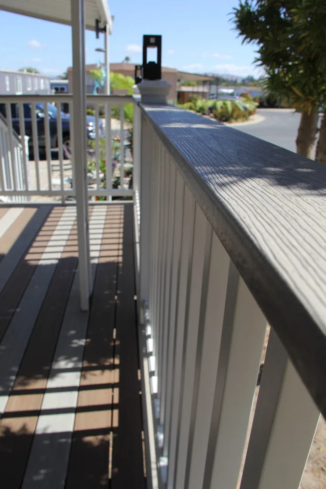 Dual-color composite decking by Arroyo Grande Deck And Fence - Photo 8