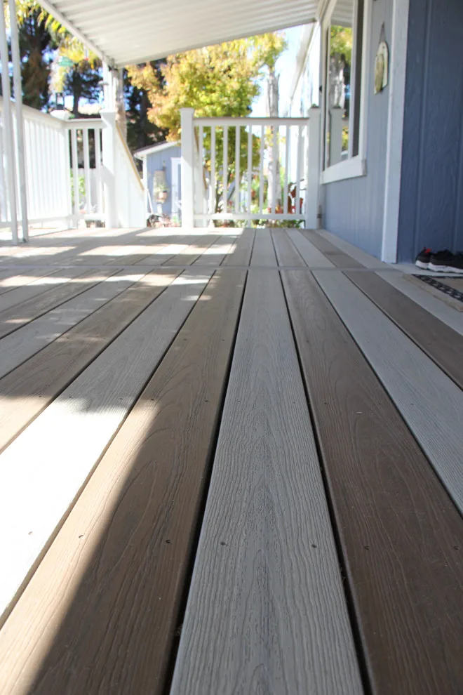 Dual-color composite decking by Arroyo Grande Deck And Fence - Photo 4