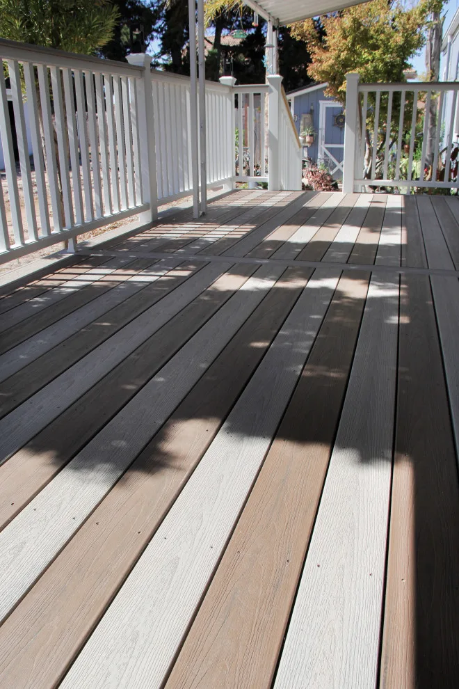 Dual-color composite decking by Arroyo Grande Deck And Fence - Photo 2
