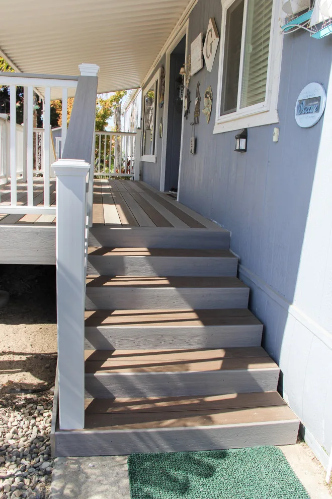 Dual-color composite decking by Arroyo Grande Deck And Fence - Photo 3
