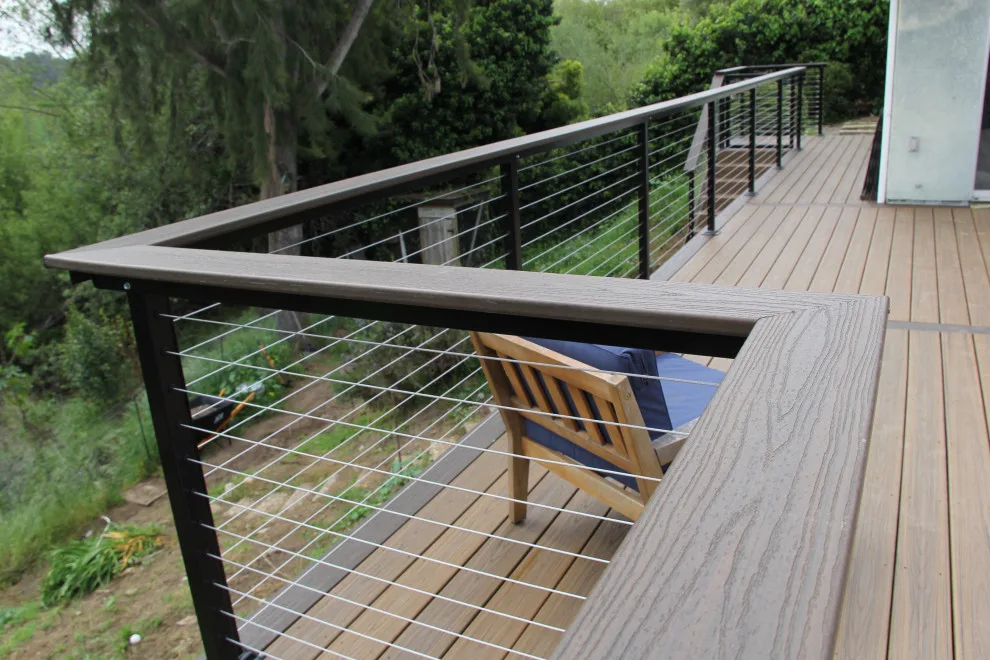 Contemporary elevated viewing deck by Arroyo Grande Deck And Fence - Photo 7
