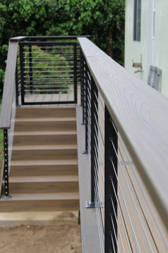 Contemporary elevated viewing deck by Arroyo Grande Deck And Fence - Photo 2