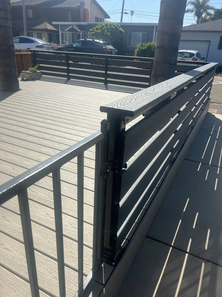 Contemporary Take on a Craftsman Style Deck by Arroyo Grande Deck And Fence - Photo 9