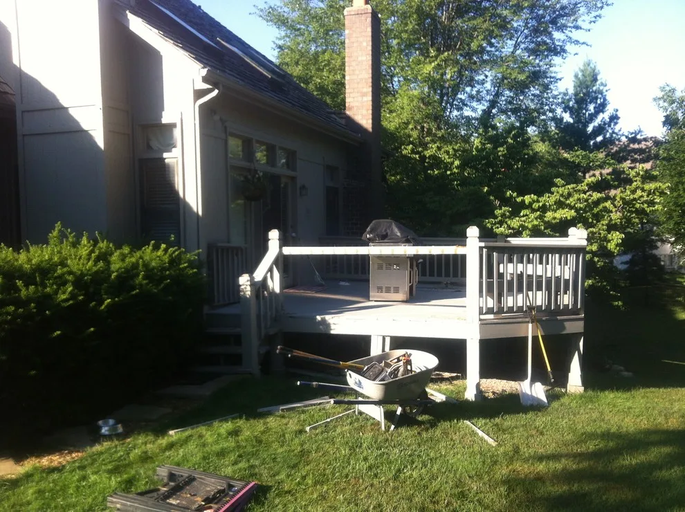 Leawood deck renovation and enlargement by The Deck Pro - Photo 5